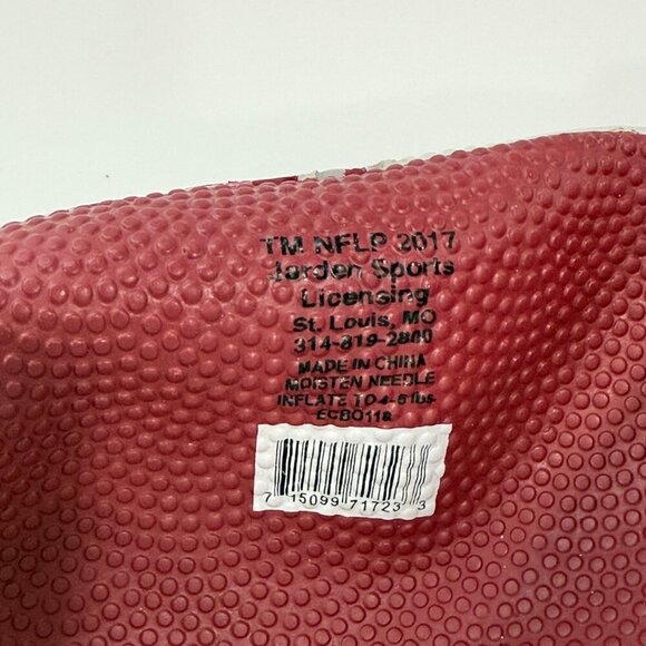 Arizona Cardinals Hail Mary Mini Rubber Football Tailgating Backyard Youth NEW - Picture 6 of 8